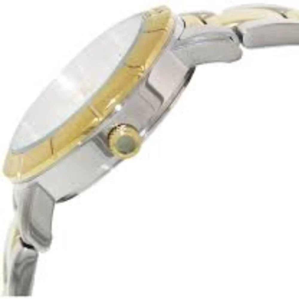 Kenneth Cole New York Analog Watch Two-Tone Stainless Steel Round Japanes Quartz